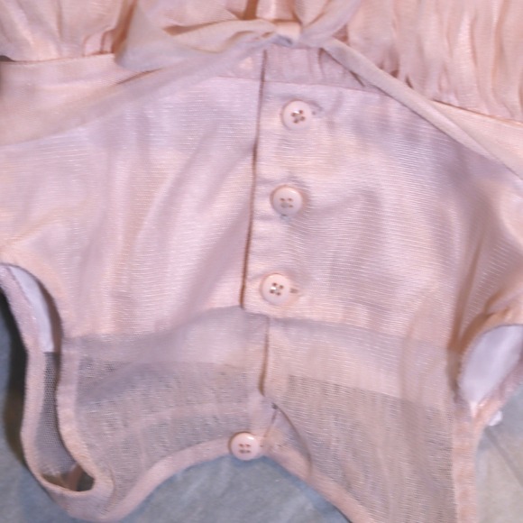 Jona Michelle Pink Floral Tulle Ruffle Dress Girls Size 2T Special Occasion - Picture 14 of 15